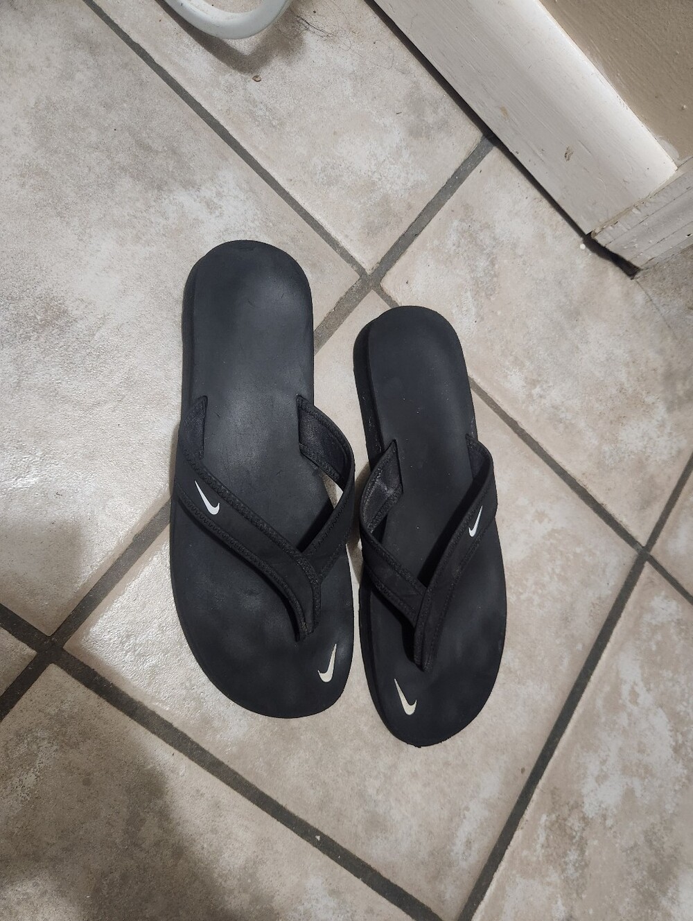 Nike Black Flip Flop Sandals